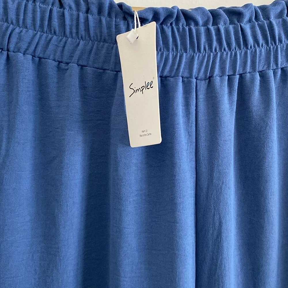 Women’s wide leg dress pants L